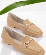 Resim Bambi Camel Kadın Loafer Ayakkabı K01641165409 