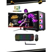Resim Ramtech Ff Victory R550PLUS Ryzen 5 5500 32RAM 1tb SSD RTX4060 23,6"curved Monitörlü Oyuncu Pc 