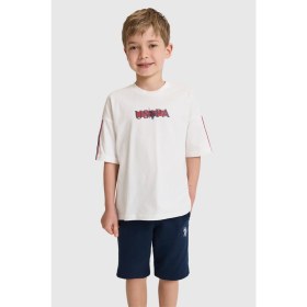 Resim U.S. Polo Assn. Erkek Çocuk Beyaz Alt Üst Takım 50327249-VR013 