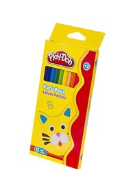 Resim Mey İthalat Play-doh 12 Renk Kuru Boya Tam Boy Sarı 
