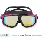 Resim Voit Skylight Yüzücü Gözlüğü Siyah-Pembe Siyah 