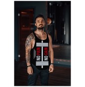 Resim Fitness Atlet Tank Top Dijital Baskı (530689389) 