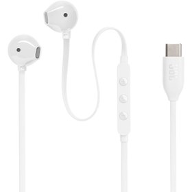Resim JBL TUNE 305C Beyaz Type-C Kablolu Kulakiçi Kulaklık 