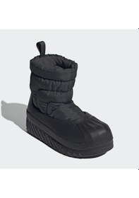 Resim Adidas Adifom Superstar Winter Kadın Siyah Bot Düz Ig4215 Siyah 