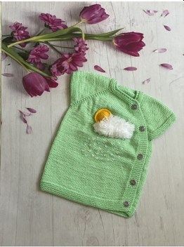 el örgüsü bebek yeleği Haki