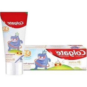 Resim Portakal Aromalı Florürsüz Çocuk Diş Macunu 60ml Ağız Kokusu Önleyici 
