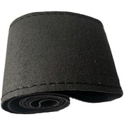 Resim Siyah Dıy Direksiyon İğne Ve İplik İç Aksesuarlı Arabanın Direksiyon Simidindeki Yumuşak Deri Örgüyü Kapsar 