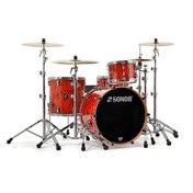 Resim Sonor 22" ProLite Serisi 4 Parça Akustik Davul Seti (Fiery Red) 