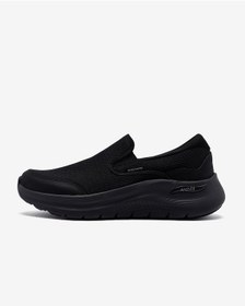 Resim Skechers Arch Fit 2.0 - Vallo Erkek Siyah Spor Ayakkabı 232706tk Bbk Siyah 