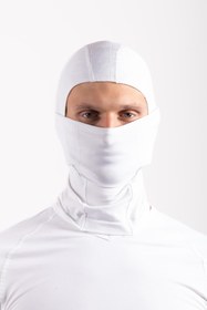 Resim OIL COMPANY Beyaz Balaklava Termal Kar Maskesi Unisex 