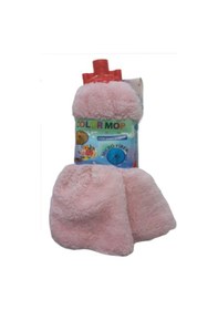 Resim Color Wellsoft Mop Paspas Mop Yedek Ucu Ve Ahşap Sapı İle Takım 