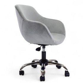 Resim Krom Metal Ayaklı Çocuk Çalışma Sandalyesi Ofis Ve Öğrenci 