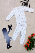 Resim Kayıklı Panda Erkek Bebek Pijama Takım ka9855214 