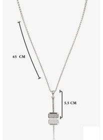 Resim Thor Çekici Paslanmaz Çelik Garantili Kolye Çok Renkli 