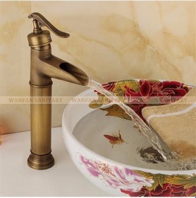 Resim Wanfan ZLY-1909 Şelale Banyo Çanak Lavabo Bataryası 