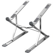 Resim Ximistore9 Taşınabilir Katlanır Laptop Standı - 11-17 İnç İçin Ergonomik Alüminyum Ayarlanabilir Dizüstü Yükseltici 