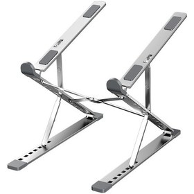 Resim Ximistore9 Taşınabilir Katlanır Laptop Standı - 11-17 İnç İçin Ergonomik Alüminyum Ayarlanabilir Dizüstü Yükseltici 