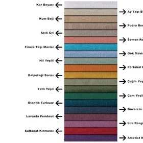 Resim Kadife Dokulu Güvercin Mavisi Dertsiz Masa Örtüsü Güvercin Mavisi 