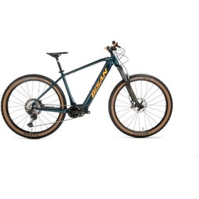 Resim Bisan Envious - Xc Mountaın - Deore Elektrikli Bisiklet 39,5 Cm Disk Fren 27,5 Jant 12 Vites Petrol Yeşili Turuncu Yeşil 