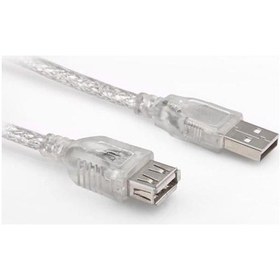 Resim S-link Sl-af30 30cm Usb 2.0 Am To Af Şeffaf Uzatma Kablosu-125692 