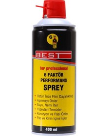 Resim Best Hpl-400 6 In 1 Pas Sökücü Sprey 400 ML 308-02 