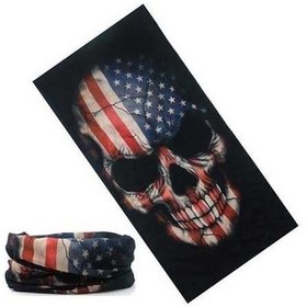 Resim Fastbuy Kamuflaj Desenli Bebek Bandana - Sihirli Yüz Eşarp, Kız Çocuk Camgöbeği Turkuaz 