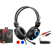 Resim Hadron HD1136 Kulaklık Mikrofonlu Pc Aux 3.5mm 
