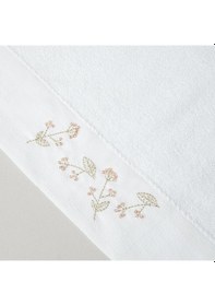 Resim Linens Mirel Bambu 50x85 Cm Yüz Havlusu Beyaz Beyaz 
