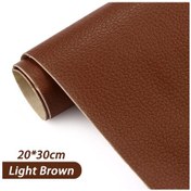 Resim Pu Deri Yamalar Çıkartmalar Kendinden Yapışkanlı Deri Kumaş Yapışkanlı Kanepe 13 20x30cm 1pcs 