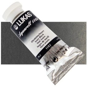 Resim Lukas Aquarell 1862 Artist 24ml Sulu Boya 1182 İvory Black Seri 2 