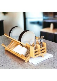 Resim Kotıa Home Bambu Bulaşıklı Kaşıklıklı V1 