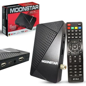 Resim CPU ELEKTRONİK 8ut1k0 Moonstar Ms-2000 Uydu Alıcı Mini Full Hd Bluetooth Ile Kanal Değiştirme Youtube Destekli 