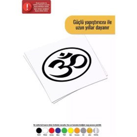 Resim Yoga - Araç, Oto, Laptop, Duvar Uyumlu Sticker 20 20 Cm 
