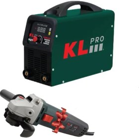 Resim KL Pro KLMMA200 200 Amper Inverter Kaynak Makinesi + Avuç Taşlama 