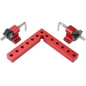 Resim Explosion1 3 Adet 100 mm Ahşap Sağ Açılı Armatür Sağ Açılı Sabitleme Kelepçesi L-Şekilli Yardımcı Fikstür (Yurt Dışından) 