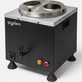 Resim Osmanlı Çay Kazanları Osmanlı çaydem 2 Demlikli Yalıtımlı Çay Kazanı Şamandıralı Tam Otomatik Semaver Çaycı Çay Makinesi 23 Lt 