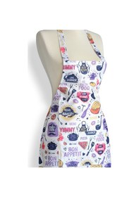 Resim Raşel İkili Paket Sıvı Geçirmez Su Geçirmez Mutfak Önlüğü Lila 