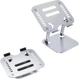 Resim Ally T602 Ayarlanabilir Katlanır Isı Havalandırmalı Alüminyum Laptop Standı-( - KR0025-5OS3M 