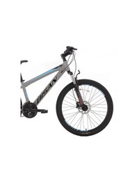 Resim Bisan Cooper Dağ Bisikleti 35 Cm Hd 26 Jant 21 Vites Açık Gri Siyah Mavi Açık Gri Mavi 