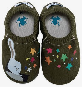 Resim Hopfrög Kids Bunny Wizard Hyper Haki Barefoot Akıllı Patik 