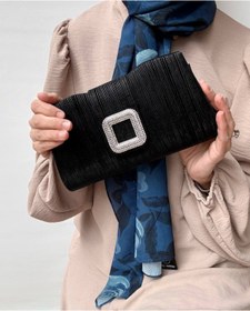 Resim Çanta Trend Kadın Özel Günlük Portföy Clutch Çanta (25*14 cm) 