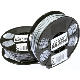 Resim PLA 3D Filament - Gri 1.75MM DATYFGR175-Y 