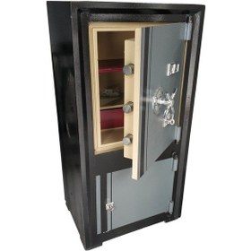 Resim Mywondry Store Şifreli Çelik Para Kasası 85 Cm Siyah Gri 