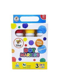 Resim Lino Yıkanabilir Dot Markers 3'lü 