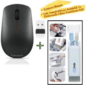 Resim Lenovo Mouse 400, Klavye Kulaklık ve Elektronik Cihaz Temizleme Kiti 