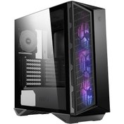 Resim Msi Mpg Gungnır 110M Temperli Cam 3x Rgb Mid-Tower Fanlı Oyuncu Bilgisayar Kasası Siyah Msi