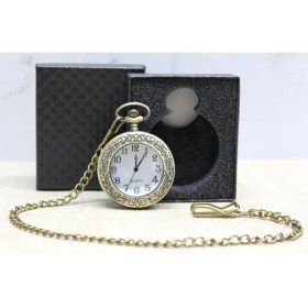 Resim Topdan Özel Kutulu Antik Köstekli Saat Model 3 