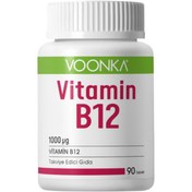 Resim VOONKA Vitamin B12 90 Tablet 
