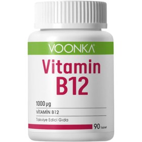 Resim VOONKA Vitamin B12 90 Tablet 