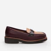 Resim Hotiç Hakiki Deri Bordo Kadın Loafer 01ayh291760a737 Bordo 
